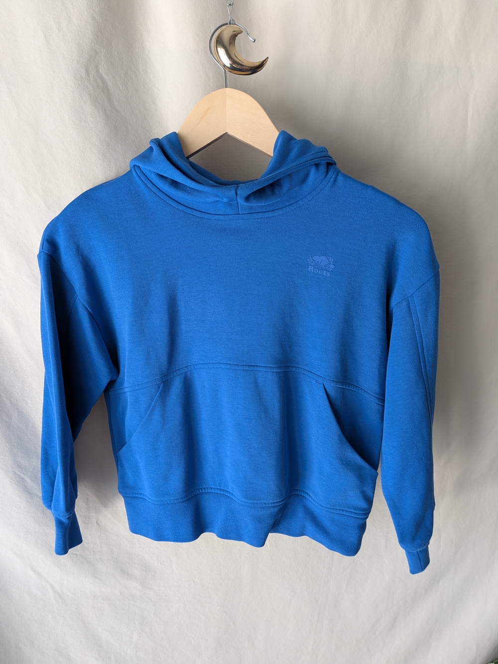 Roots Blue Childrens Hoodie